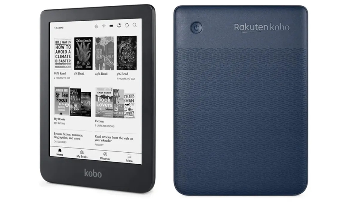 Kobo's new entry-level Clara HD e-reader has a crisp, color