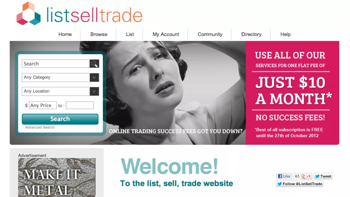 List Sell Trade set for launch?