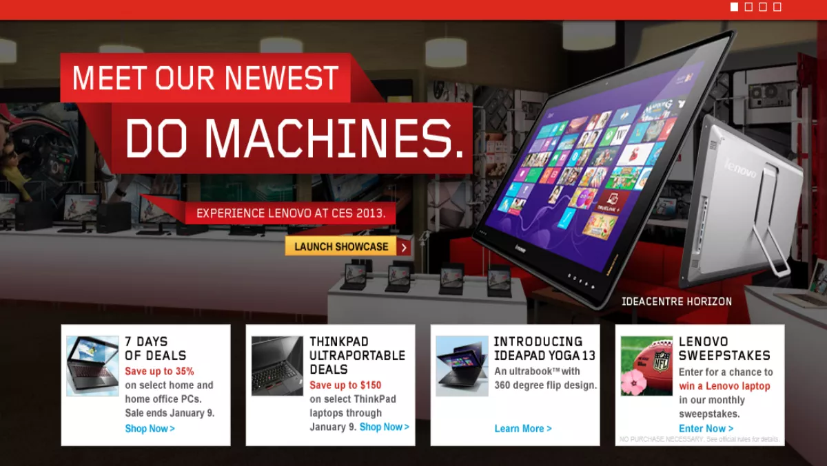 Lenovo unleashes new touch devices