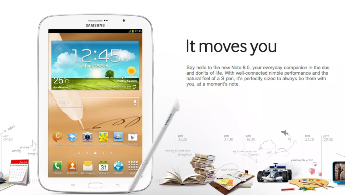 Samsung sells Galaxy Note 8.0 to Kiwis