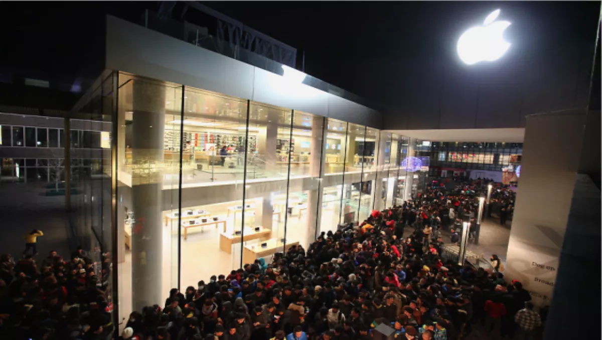 Off the scales as Apple smashes record iPhone sales...