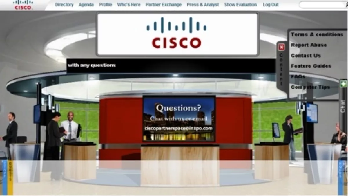 Cisco puts on virtual partner summit