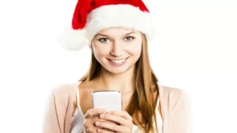 Xmas smartphone