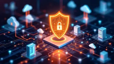 Secure digital shield protecting interconnected computer systems cloud servers