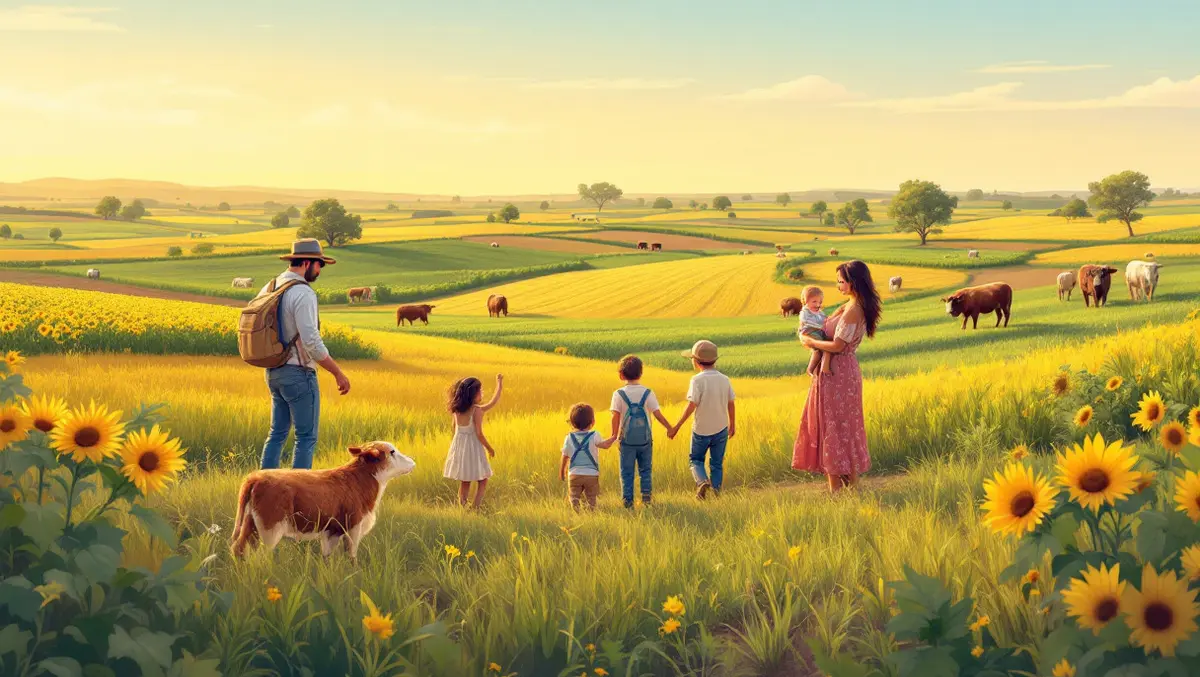 Australian family farm multigenerational working crops livestock economy