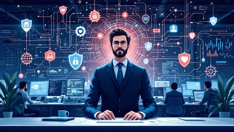 British office cyber security leadership digital data shield trust