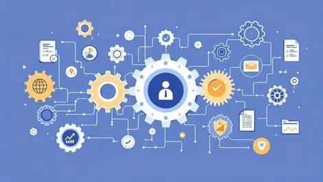 Automated data processing insurance industry gears data flow shields