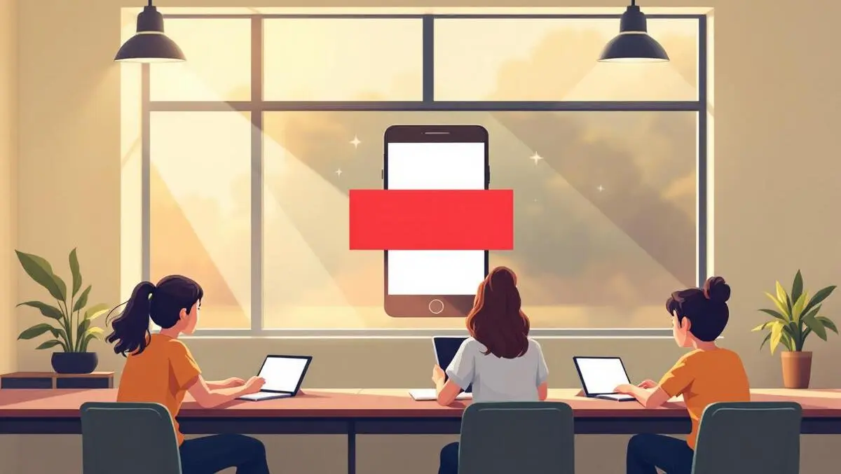 Australian classroom teens books tablets smartphone ban red barrier