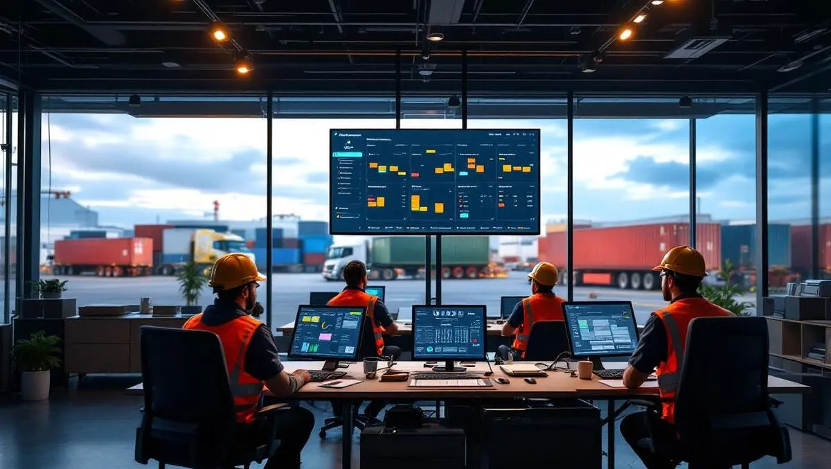 Australian logistics control room cloud rostering replaces paper