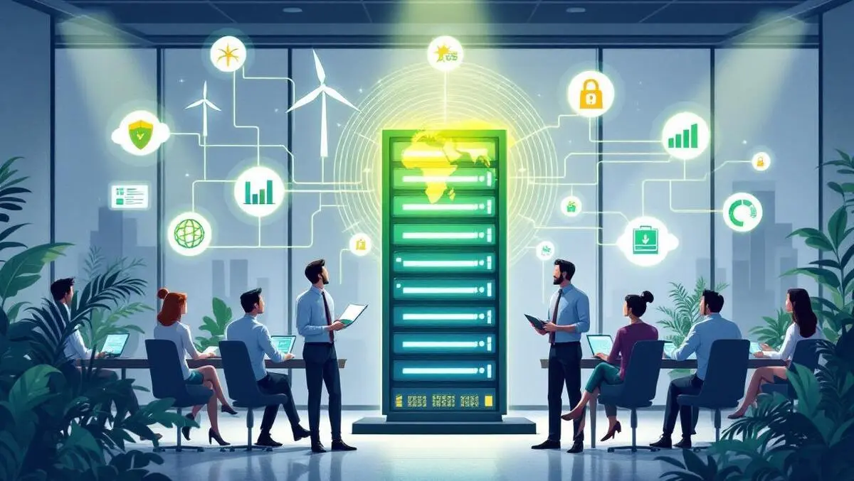 Melbourne office esg it team green server clean energy governance