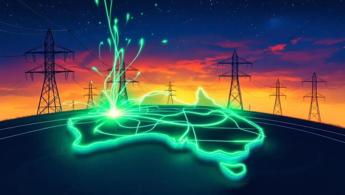 Green energy line transforming copper to fibre optics australia