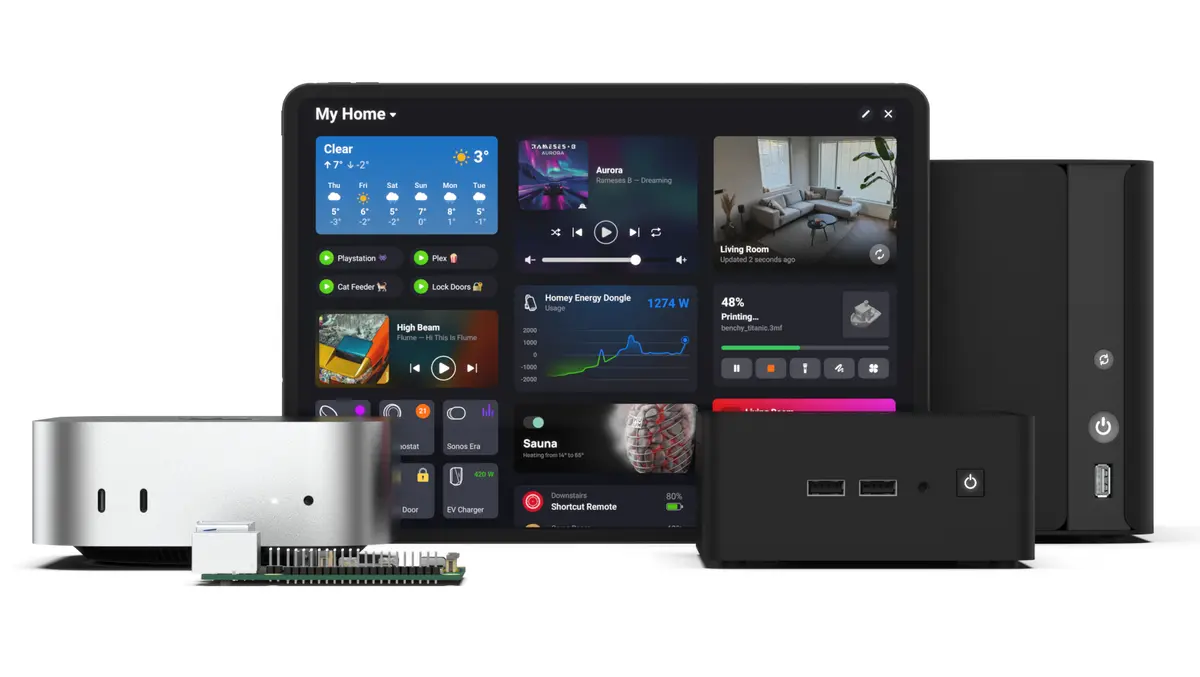 Homey self hosted server