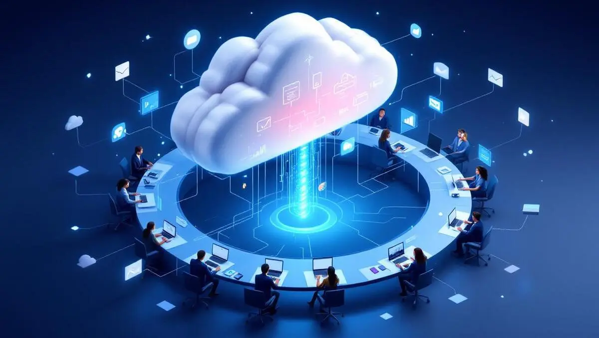 Cloud contact center hub with agents and multichannel data streams